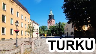 Early Day Walking in Turku, Finland - Summer 2022