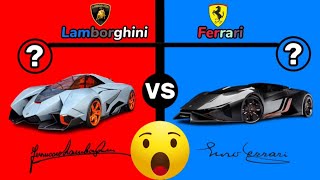 Lambo vs. Ferrari: Showdown