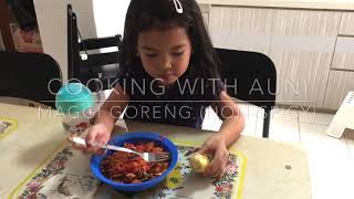 Cooking with Auni - Maggi Goreng