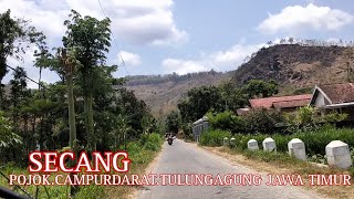 GERSANG DAN TANDUS !!! Suasana Pedesaan Tulungagung Jawa timur Dilereng Pegunungan || Desa Terpencil