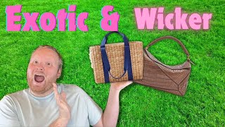 My First EXOTIC & WICKER Unboxing! | Collab Video | Kate Spade