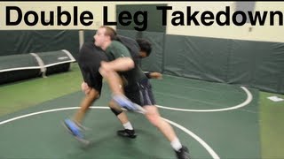 Double Leg Takedown: Basic Neutral Wrestling and BJJ Moves and Technique For Beginners