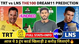 TRT vs LNS Dream11 Prediction | TRT vs LNS Dream11 Team | TRT vs LNS Dream11 Prediction Today Match