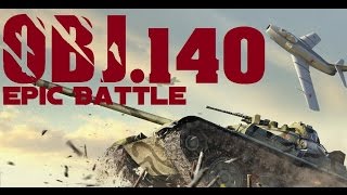 World of Tanks Obj. 140 top gun, tank ász