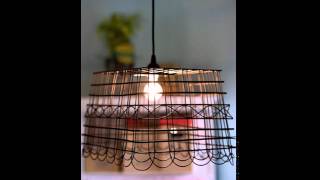 Anthropologie Knockoff DIY Basket Light