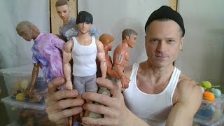 My Favorite Ken Boy Action Dolls Collection Show & Tell Max Steel Buff Fashionistas OOAK G.I. Joe