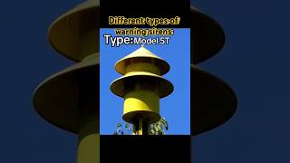 Different Types of Tornado Sirens 2 #tornado #shorts