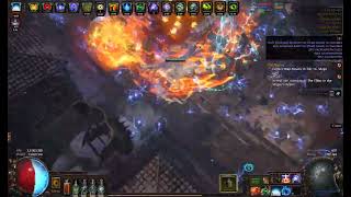 Path of Exile 3.20 - How Self-Chill Inquistor Spark working with 5 Divine Budget - All Content-Uber