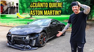 RECONSTRUYENDO UN ASTON MARTIN VANTAGE 2019 DESTRUCIDO  PT1