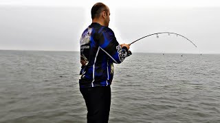 Catching and limiting out on redfish using lcd 956 ultra light custom rod {fishing tips}