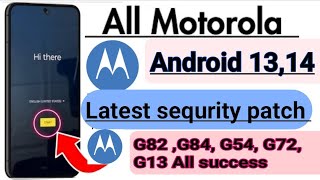 NEW UPDATE : Motorola Frp Bypasss Android 13,14  | Moto G82,G84, G54, G10 Latest All moto Frp Unlock