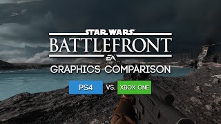 Star Wars Battlefront - PS4 vs Xbox One Graphics Comparison