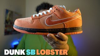 DUNK SB LOBSTER- SNEAKER OF THE YEAR, MATERIALS, AND SIZING