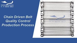 YIYI Chain Driven Belt Quality Control Production Process