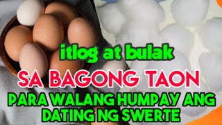 Itlog at Bulak Para Swerteng Walang Humpay sa 2021