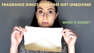 FRAGRANCE DIRECT NUXE FREE GIFT UNBOXING