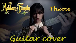 The Addams Family's Theme ( with Tab ) guitar cover - Wednesday/The Thing