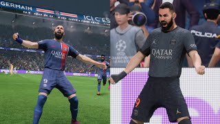 EA FC 24 PS5 Karim Benzema Transfer To PSG • Ligue 1 • UEFA Champions League Goals