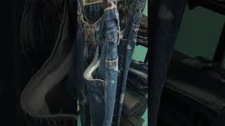 denim laser engraving collection