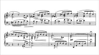 Anatoly Lyadov - Prelude in D minor (from Etude and Three Preludes op. 40) (1897)  [Score]