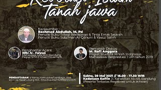 WEBINAR #77: Revolusi Islam di Tanah Jawa: Walisongo, Sultan Fattah & Kesultanan Demak