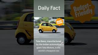 Worlds cheapest car? #india #tata #facts