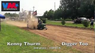 CCTPA 1000# Stock Tractor Pull @ Oconee, IL July 2nd 2011