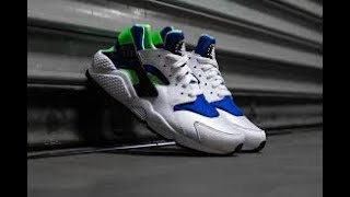 Classic Return | Unboxing Nike Air Huarache Retro OG “Scream Green” In-Depth Detail Review