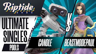 Candle (R.O.B.) vs BeastModePaul (Hero) - Riptide 2024 - Ultimate Singles - R2 Pools