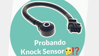 Como probar el sensor de Golpeteo o Knock sensor y Fallas que produce.⚠️⚠️⚠️⚠️