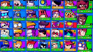 Brawl Stars All 69 Brawlers Animations With All Skins - Brawl Stars All Brawlers Skins Animation