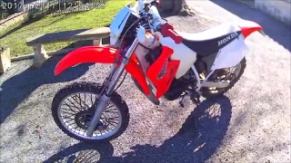 ENDURO HONDA CRM 125 EQUIPE CR 2 TEMPS