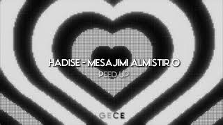 Hadise - Mesajımı Almıştır O (speed up, hızlı versiyon)