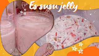 es susu jelly pelangi//es jelly kekinian #esjellysusu #esjelly #idetakjil