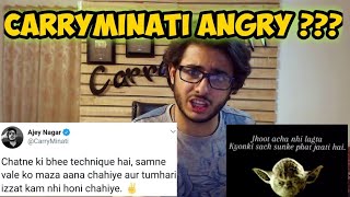 Carryminati Angry | Carryminati | Carryminati Angry On Toxic People | Carryminati Angry Moments