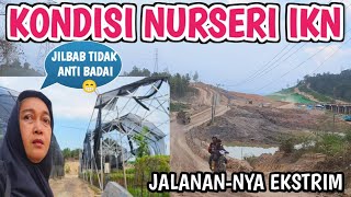 Beginilah Kondisi Jalanan Dan Nursery IKN Saat Ini, Butuh Perjuangan Bisa Sampai Di Sini