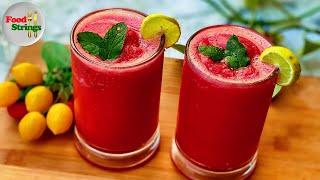 Slushie Recipe | Summer Drinks At Home | Watermelon Summer Drink |