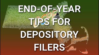 End-of-year tips for depository candidates and committees