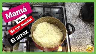 como preparar ARROZ BLANCO paso a paso 🥇🥇