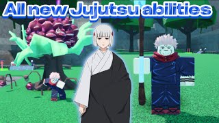 Jujutsu Tycoon - All NEW Jujutsu Abilities showcase!