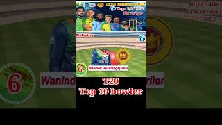 ICC Ranking 2022 Short || Top 10 T20 bowler shorts in the world || Top 10 dangerous bowler short