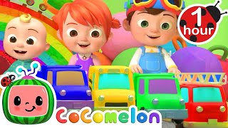 The Car Color Song | Cocomelon | Cartoons for Kids | Learning Show | Engineering | STEM