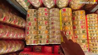 Jaipur की सबसे Famous Bangles Manufacture | Seep Bangles in Wholesale Chandpole Bazar #jaipur