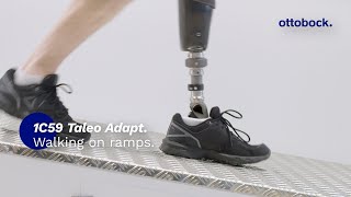 1C59 Taleo Adapt - Walking on ramps | Ottobock Professionals