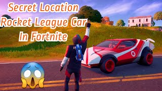 Secret Rocket League Car Location In Fortnite - Nexus War