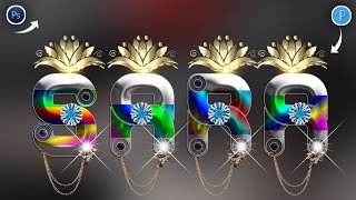 Glass Font dp editing on Ps cc Ps Touch PixelLab how to new colorful glass font editing | glass font