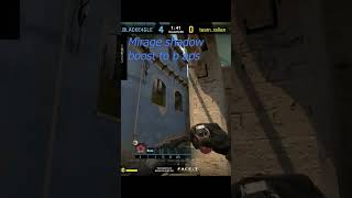 📂 Mirage boost shadow to b aps #shorts #csgo #mirage