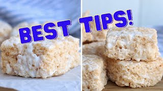 Secrets to The BEST Rice Krispie Treats