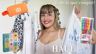 Haul MATERIAL ESCOLAR 2024 y más 📚