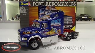 1:24 Revell Ford Aeromax 106 Truck How to build  german